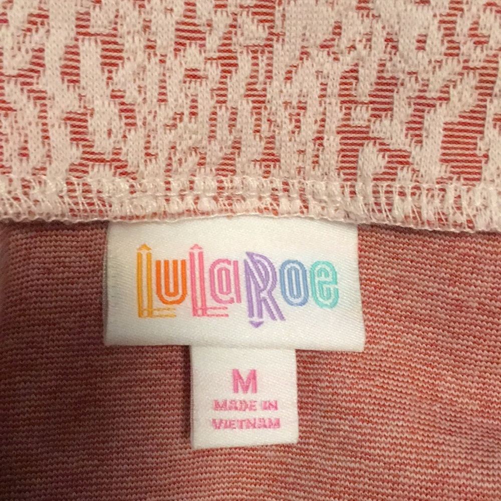 Lularoe dusty rose / cream lace medium Cassie